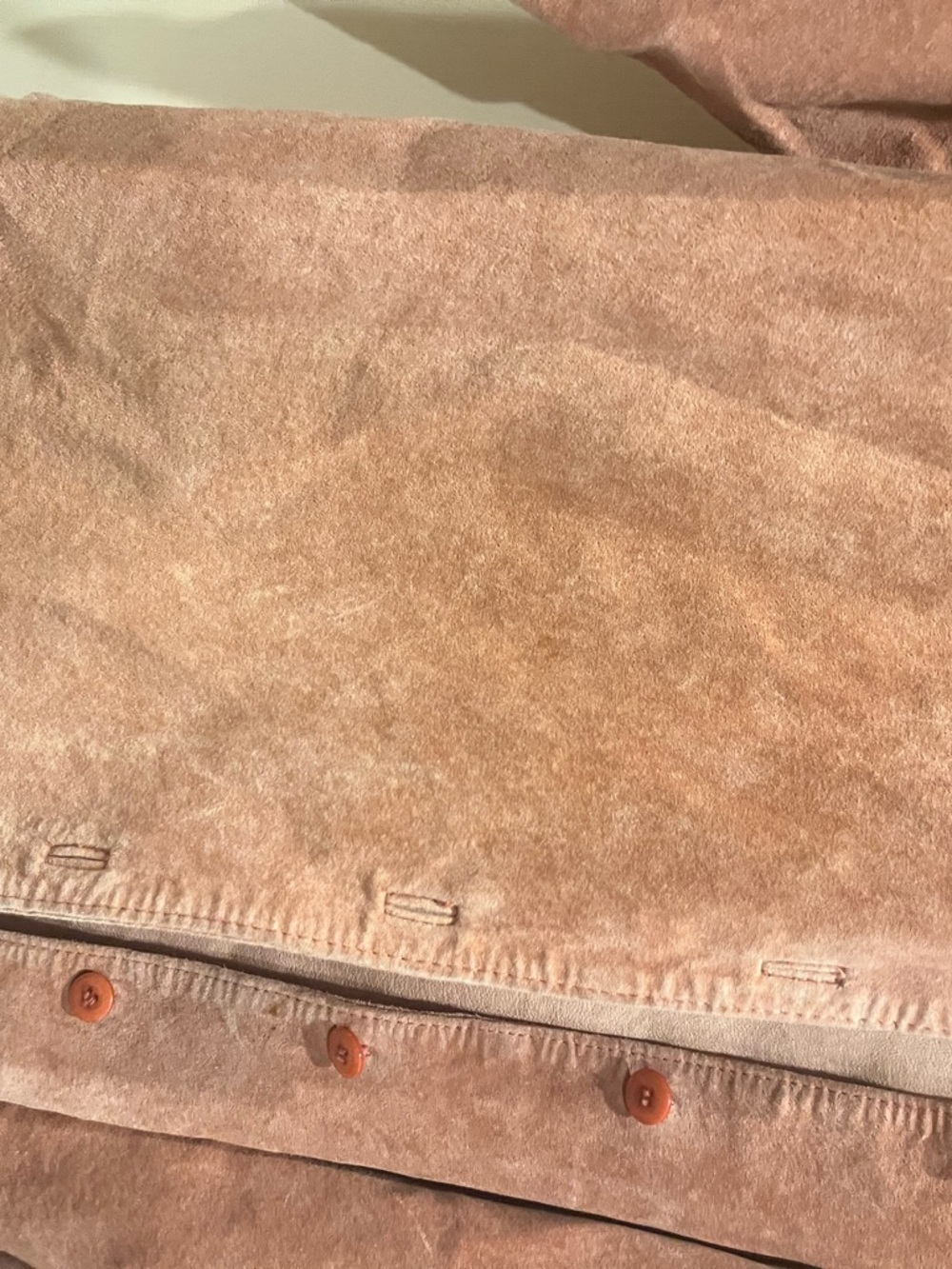 Pendleton Suede Button-Front Jacket in Warm Rust - Picture 4 of 8